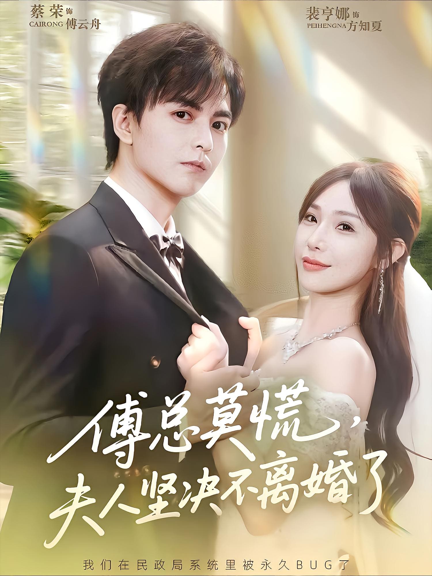 傅总莫慌夫人坚决不离婚了